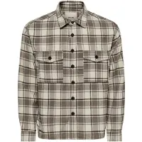 Only & Sons Camisa 'ONSESKE' taupe / cinzento claro