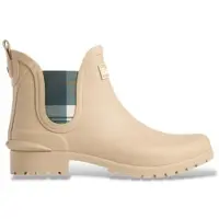 Barbour para mulher. LRF0066 Botas Wilton Chelsea Welly bege (40), Plano, Nenhum, Casual, Ao ar livre