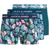 Jack & Jones Boxers Buster Flower Trunks 3 Unidades