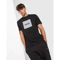 BOSS Camiseta De Manga Curta Carbon Logo 1 10282464 Green