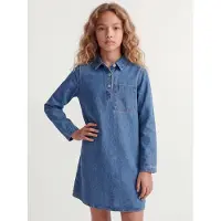 Jack & Jones Kids Vestido 'JXAMARA SILLE' azul ganga