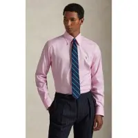 Ralph Lauren para homem. 712968980001 Camisa oxford Custom Fit rosa (41), Casual, Algodão, Clássico, Manga comprida