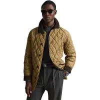 Ralph Lauren para homem. 710B15982002 Casaco acolchoado castanho (L), Marrom, Casual, Polister Reciclado