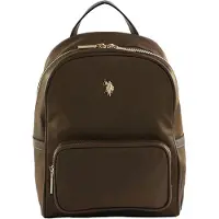 U.S. POLO ASSN. Mochila 'HOUSTON' castanho
