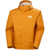 Helly Hansen para homem. 62047 Jaqueta impermeável Seven J laranja (XXL), Casual, Poliéster, Ao ar livre, Mostarda