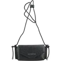 Hispanitas para mulher. BI265024 Bolsa Tiracolo Gravada preta (OSFA), Preto, Casual, Poliuretano