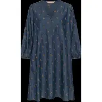 Culture Vestido 'CUClover Michelle' marinho / conhaque