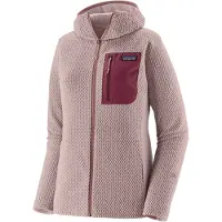 Patagonia - Vestuário caminhada mulher - W's R1 Air Full-Zip Hoody Stingray Mauve para Mulher - Tamanho M - Violeta