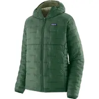 Patagonia - Casacos acolchoados ski - M's Micro Puff Hoody Canopy Green para Homem - Nylon - Tamanho XL - Verde