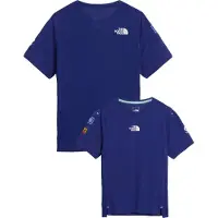 The North Face - Vestuário trail corrida mulher - W Summit High Trail SS Graphic Bold Blue para Mulher - Tamanho L - Azul