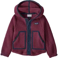 Patagonia - Para menores de 6 anos - Baby Retro Pile Jkt Berry Fig para criança - Tamanho criança 3 anos - Violeta