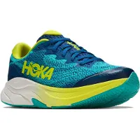 Hoka One One Sapatilha de desporto 'RINCON 4' navy / azul ciano / amarelo