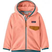 Patagonia - Polares/casacos acolchoados criança - Baby Micro D Snap-T Jkt Sunlit Pink para criança - Tamanho criança 5 anos - Rosa