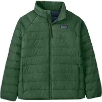 Patagonia - Polares/casacos acolchoados criança - K's Down Sweater Canopy Green para criança - Tamanho criança S - Verde