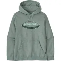 Patagonia - Sweats - M's '95 Oval Logo Uprisal Hoody Cover Green para Homem - Tamanho L - Verde