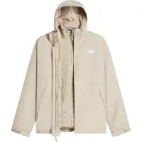 The North Face - Casacos - M Carto Mono Triclimate Hooded Jacket Stone Slab para Homem - Tamanho M - Cinzento