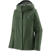 Patagonia - Vestuário caminhada mulher - W's Torrentshell 3L Rain Jkt Canopy Green para Mulher - Tamanho S - Verde