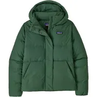 Patagonia - Casacos mulher - W's Sisar Down Hoody Jkt Canopy Green para Mulher - Nylon - Tamanho S - Verde