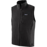 Patagonia - Polares - M's R1 Vest Black w/Black para Homem - Tamanho M - Preto