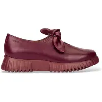 Wonders para mulher. A-4421 Mocassins de Couro Velvet grená (40), Plano, Nenhum, Casual