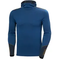 Helly Hansen para homem. 49362 Camiseta térmica com capuz Lifa Merino Midweight azul-marinho (S), Homewear, Lã, Manga comprida
