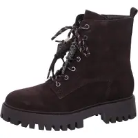 GUESS para mulher. FLFFIZSUE10 Botins de Couro Fizzle castanho (36), Marrom, 3 a 5cm, Zíper, Casual