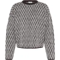 B.young Pullover castanho / branco