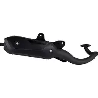 Tecnigas Sistema De Escape Completo Homologado Silent Pro Black Shield Peugeot Vivacity3 50 2t