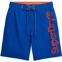 Superdry para homem. M3010224A Sunga Classic azul (M), Beachwear, Polister Reciclado