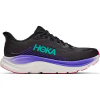 Hoka One One - Sapatilhas corrida - Clifton 11 W Black/Neon Nebula para Mulher - Tamanho 7 US - Preto