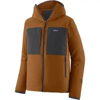 Patagonia - Vestuário caminhada - M's R2 TechFace Hoody Deer Brown para Homem - Tamanho M - Castanho