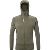 Millet - Vestuário caminhada - Kamet Grid HD M Grape Leaf para Homem - Tamanho S - Verde