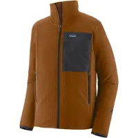 Patagonia - Vestuário caminhada - M's R2 TechFace Jkt Deer Brown para Homem - Tamanho XL - Castanho