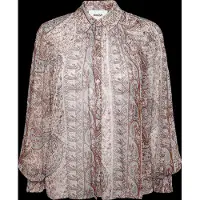 Ba&sh para mulher. 1H26CLEO Camisa Cleo bege (36), Casual, Viscoso, Manga comprida