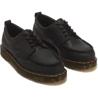 Dr. Martens para homem. 43679001 Mocassins de Couro Lowell preto (43), Plano, Cordão, Casual
