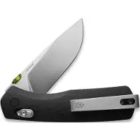 The James Brand Navalha The Carter - Black / Stainless / G10 / Straight