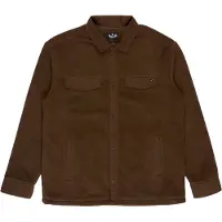 Billabong - Camisas - Fairbanks Overshirt Dark Cedar para Homem - Tamanho L - Castanho