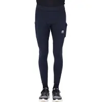 Circle - Vestuário trail corrida - Men In Tights Legging 2.0 Onyx Black para Homem - Tamanho L - Preto