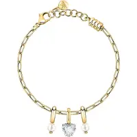Morellato Bracciale Placcato Oro Pendenti Drops Scz1398 — Bracciale
