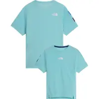 The North Face - Vestuário trail corrida mulher - W Summit High Trail SS Graphic Canal Blue para Mulher - Tamanho S - Azul