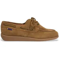 Sebago para homem. 781414W Gary Jobson Camurça (42), Couro, Marrom, Plano, Nenhum, Casual