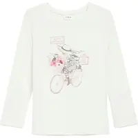 s.Oliver Camisola creme / cinzento / rosa / cor-de-rosa