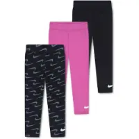 Nike Leggings azul fumado / fúcsia / preto