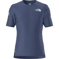 The North Face - Vestuário trail corrida - M Summit High Trail SS Graphic Bold Blue para Homem - Tamanho L - Azul