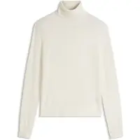 HUGO para mulher. 50569403 Camisola Sedennina branca (XS), Branco, Casual, Lã
