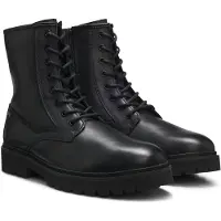 HUGO Bota com atacadores 'Draven' preto