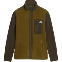 The North Face Casaco de velo funcional 'YUMIORI' oliveira / verde escuro / branco