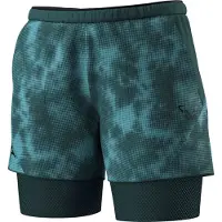 Dynafit - Vestuário trail corrida mulher - Trail Reflective 2/1 Shorts W Cinder para Mulher - Tamanho L - Cinzento