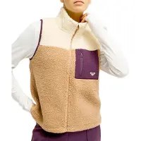 Roxy - Marcas - Boundless Spirit Vest 2 Cafe Au Lait para Mulher - Tamanho L - Castanho