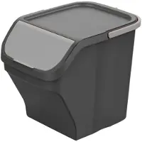 Mondex Lata De Lixo Stack´n Sort 25l